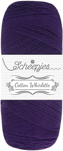 Scheepjes Cotton Whirlette 100g Cream Ecru Yarn for Knitting and Crocheting in Saudi Arabia