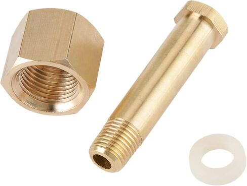 CHICIRIS Regulator Nut and Nipple Set AntiCorrosion Washer, Fastening Valve Tight,CGA-320 Thread for Carbon Dioxide Regulator in Saudi Arabia