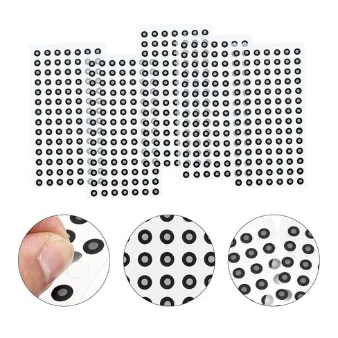 uxcell 1200 Pcs 3D Scanner Markers 3mm High Reflective 3D Scanning Dots 3D Tracking Dots Reference Point 3D Target Diffuse Reflection Markers for Laser 3D Scanners(3x6mm) in Saudi Arabia