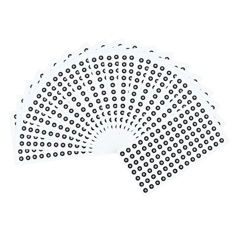 uxcell 1200 Pcs 3D Scanner Markers 3mm High Reflective 3D Scanning Dots 3D Tracking Dots Reference Point 3D Target Diffuse Reflection Markers for Laser 3D Scanners(3x6mm) in Saudi Arabia