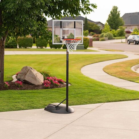 Lifetime Youth Portable Basketball Hoop, Adjustable Height 5.5-7.5 Ft, 30-Inch Shatterproof Fusion Backboard in Saudi Arabia