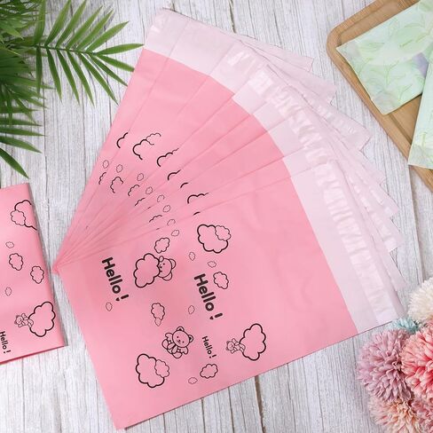 100 Pcs Sanitary Napkin Disposal Bags,Feminine Hygiene Disposal Bags for Pads,Tampon Sanitary Bag for Women Girls Privacy Protection(Pink) in Saudi Arabia