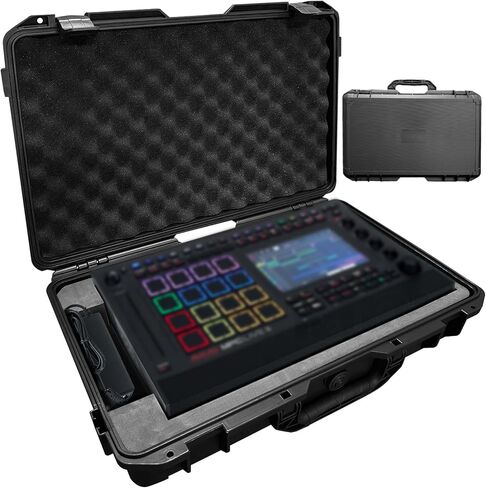 حافظة صلبة لجهاز Akai Professional MPC Live III، حافظة تخزين صلبة لواجهة الصوت مزودة بمقبض مريح مع رغوة قابلة للتخصيص in Kuwait