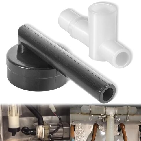 426799-01 Float Switch Connector & 4A0177-01 Sanoprene Tee Replacement Kit for Hoshizaki Ice Maker Compatible with KM Series in Saudi Arabia