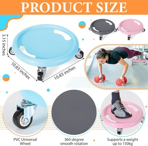Soulchen 14 Pcs Yoga Pilates Equipment for Women Include Abdominal Roller Wheel 26 Inches Pilate Ball with Pump Exercise Resistance Bands 9.8 Inches Fitness Balls for Home Office Gym Fitness in Saudi Arabia