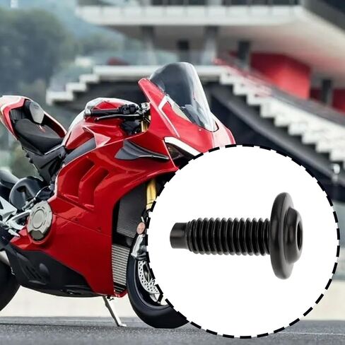 6pcs 5x12mm Car Fairing Panel Screw 77211091C Compatible with Ducati 2010-2025 in Saudi Arabia