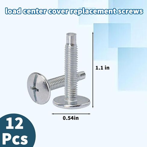 Breaker Box Cover Screws for Siemens ECTS2 or Murray Load Centers, Compatible with Square D S106, QO and Homeline, Galvanized Circuits Load Center Screws 20 Pack in Saudi Arabia