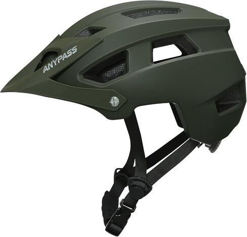 Mountain Bike Helmet Adult Men Women - Ultra Comfort, Super Lightweight Bicycle Helmets, MTB Cycling Gear Biking Accessories with Adjustable Fit & Removable Sun Visor in Kuwait