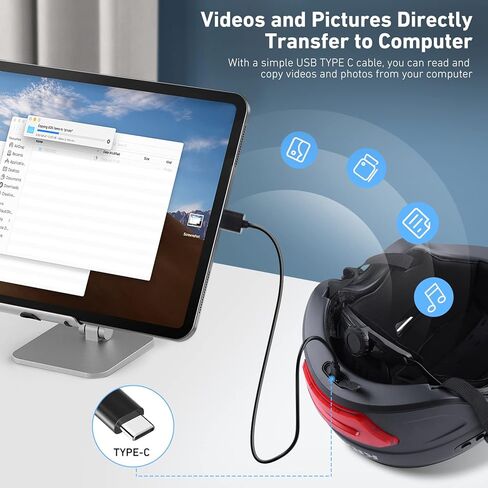 KRS-S1 خوذات الدراجة للرجال خوذات ذكية للبالغين مع كاميرا رياضية 1080P 60 إطارًا في الثانية هوائي مزدوج بلوتوث خوذة الدراجة النسائية in Kuwait