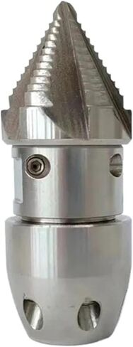 Stainless Steel Sewer Cleaning Nozzle 1/2" 3/8" Female 40LPM 50LPM 60LPM 80LPM 100LPM Rotary Small Nozzle(3/8 100LPM) in Kuwait