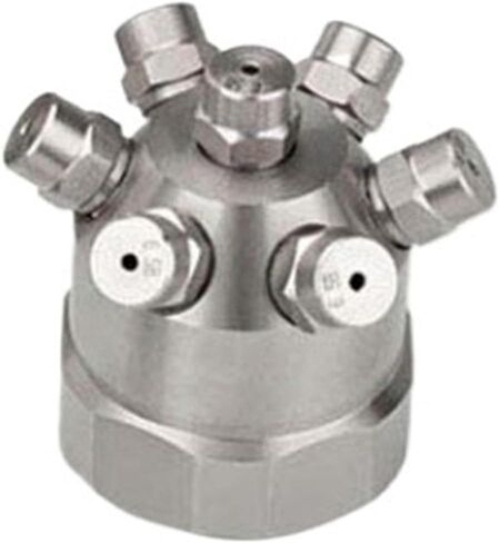 تنظيف الخزان 7 رؤوس رش فوهة 316SS نحاسية لخزان المعالجة الكيميائية (1.5 أنثى) in Kuwait