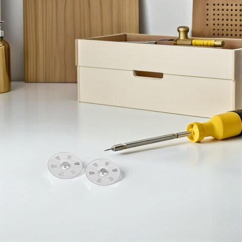 500 قطعة من حلقات التثبيت المعدنية لعزل الألواح الإسفنجية، غسالات تثبيت مسطحة بستة فتحات مقاس 1-1/8 بوصة لألواح الرغوة الصلبة، وسادات تثبيت قوية لتركيب براغي لوحة الجص in Kuwait