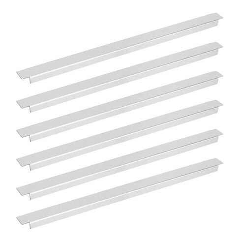 6 Pack 20 Inch Steam Table Dividers, Stainless Steel Adaptor Bars Table Adapter Metal Cooler Food Divider Bars for Hotel Restaurant Kitchen Commercial Food Service Accessories (20 in) in Kuwait
