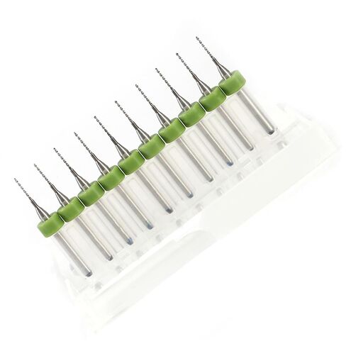 10Pcs PCB Drill Bits Print Circuit Board Drill Bits Tools (0.7mm) in Saudi Arabia