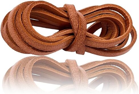 GORGECRAFT Baseball Glove Relacing Kit Include 6m 3 Rolls 5mm Sienna Cowhide Leather Cords Stainless Steel Knitting Needle Sport Softball Mitts Repair Lacing Accessories for Catchers Glove in Saudi Arabia