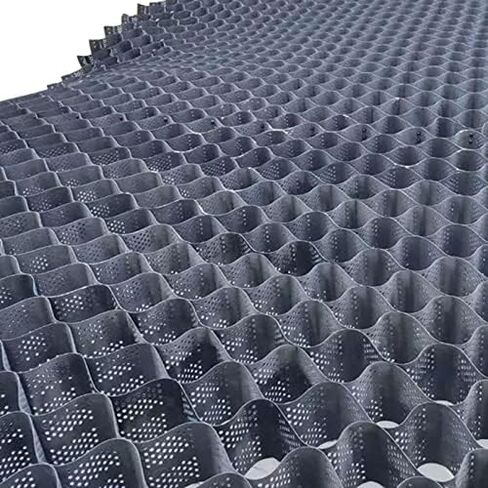 Durable Gravel Grid Pavers for Driveways2Inch Honeycomb Geogrid Base Mat Mud Control Mesh Ideal for Garden Shed & Walkway Grate System in Kuwait