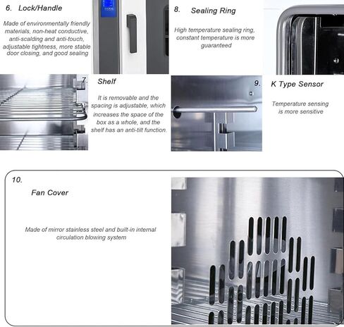 Portable Vacuum Drying Oven for Laboratory & Scientific Research - Electric Heating with Timer, Constant Temperature for Bee Pollen & More Applications in Kuwait