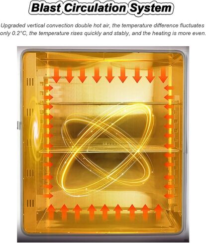 Portable Vacuum Drying Oven for Laboratory & Scientific Research - Electric Heating with Timer, Constant Temperature for Bee Pollen & More Applications in Kuwait