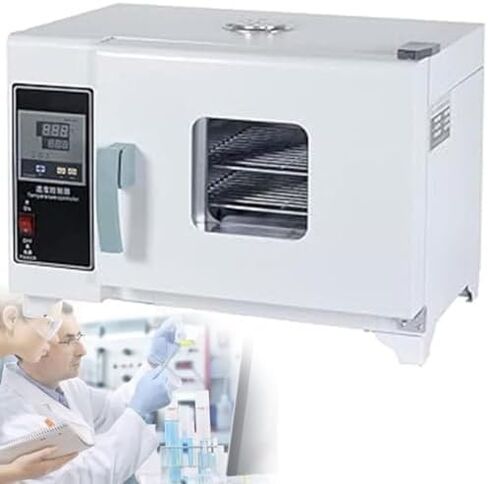 15.6L Electric Vacuum Drying Oven, Intelligent Digital Display, 50-300℃ Lab Forced Air Convection, Constant Temperature Blast Oven for Laboratory Use, High Efficiency in Kuwait