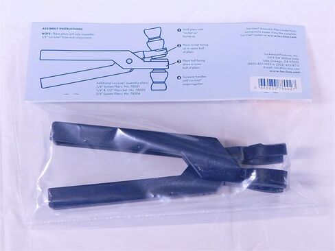 New LOC-LINE 78002 1/2" Hose Assembly Pliers for Modular COOLANT Connections .5 - LOCL-MS6415 in Kuwait