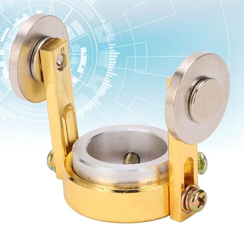 G01-100 Oxygen Torch Cutting Guide Roller - Adjustable Spacer Wheel Guide for Gas Welding Torch - Brass Plated High Speed Steel Standoff Accessory for Precise Cuts in Saudi Arabia
