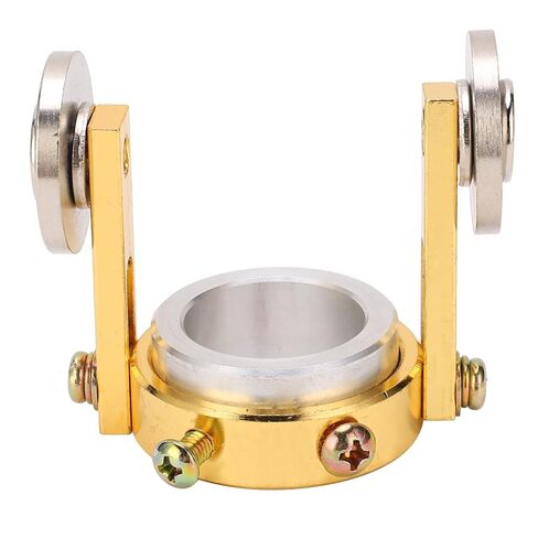G01-100 Oxygen Torch Cutting Guide Roller - Adjustable Spacer Wheel Guide for Gas Welding Torch - Brass Plated High Speed Steel Standoff Accessory for Precise Cuts in Saudi Arabia