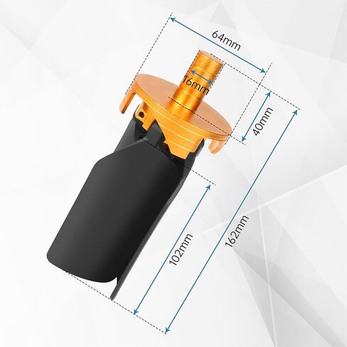 CNC Chip Removal Fan,Chip Cleaner for Steels, Aluminum, Copper,Wood Working, High Power Removal Rate for Milling Cutter,5/8" Shank, 4 Flute,Unfold Size 260mm in Saudi Arabia