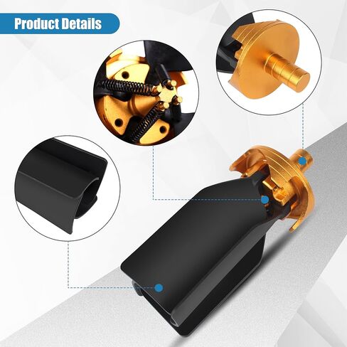 CNC Chip Removal Fan,Chip Cleaner for Steels, Aluminum, Copper,Wood Working, High Power Removal Rate for Milling Cutter,5/8" Shank, 4 Flute,Unfold Size 260mm in Saudi Arabia