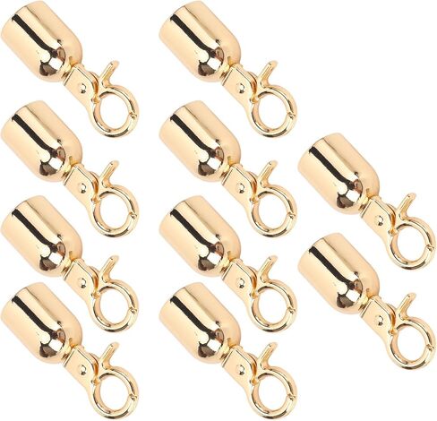 ANGGREK Rope End Lid, 15.5 Mm in Diameter with 15.8 Mm for Bags (Gold) in Saudi Arabia