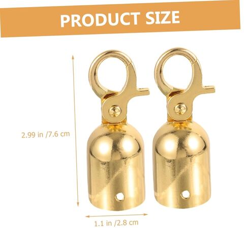 2pcs Stainless Steel Cord End Stoppers Heavy Duty Decking Rope Fittings for Outdoor Use Easy Installation for Balconies Staircases and and Functional Accessories in Saudi Arabia