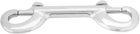 316 Stainless Steel Double End Diving Snap, Heavy Duty Marine Grade Rustproof Snap Hook with Safety Catch, for BCD Diving Gear and Maritime Use in Saudi Arabia
