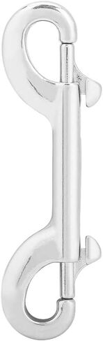 316 Stainless Steel Double End Diving Snap, Heavy Duty Marine Grade Rustproof Snap Hook with Safety Catch, for BCD Diving Gear and Maritime Use in Saudi Arabia