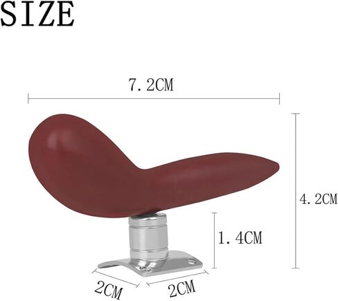 BESTYASH Bassoon Thumb Rest and Detachable Silver-plated Base Set with Screws, Comfortable Bassoon Finger Holder for Right Hand Practice and Playing in Kuwait