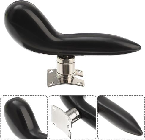 مجموعة وسادات مسند المعصم لليد من سوبفوكس باسون، واقي يد بلاستيكي أسود مريح مع قاعدة لدعم لعب الباسون in Kuwait