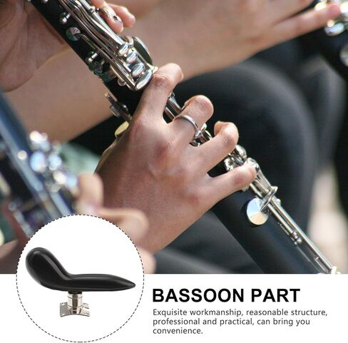 مجموعة وسادات مسند المعصم لليد من سوبفوكس باسون، واقي يد بلاستيكي أسود مريح مع قاعدة لدعم لعب الباسون in Kuwait