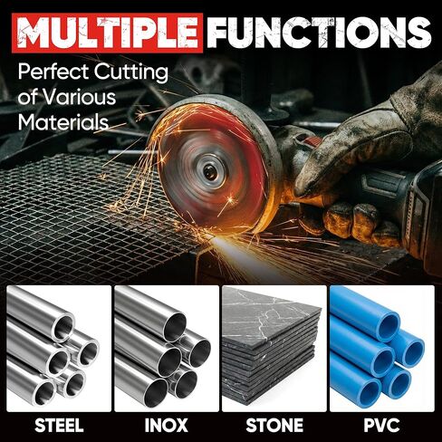 30 حزمة من العجلات المقطوعة مقاس 3 بوصات أقراص رفيعة للغاية لقطع الفولاذ والإينوكس والحجر ومطحنة الزوايا وأدوات القطع مع حقيبة تخزين محمولة in Kuwait