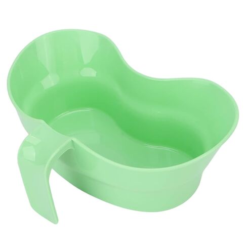 Plastic Basin Emesis Basin, 900ml Spit Cup, Plastic Bowl, Large Opening Puke Bucket with Hanging Handle for Elderly Bedridden Patients and Teeth Cleaning in Kuwait