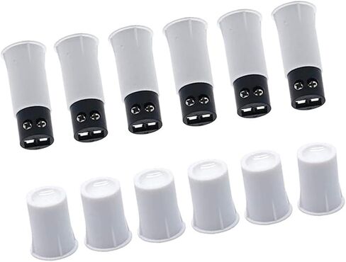 Magnetic Reed Switch MC-33C Normally Closed Recessed Door Window Alarm, Magneti Door Switch, Contact Sensor, for Home Security and Burglar Alarm Magnetic Reed Switch,Sets of 6 in Kuwait