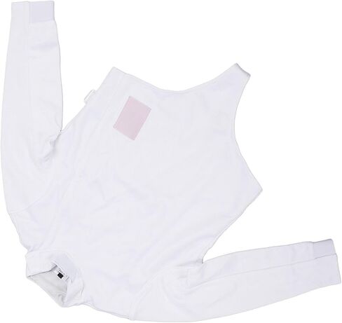 SUNGOOYUE Kids Fencing Jacket, Anti Stab Fabric Ice Silk Adjustable Training Jacket for Youth Fencers, CFA450N Protection Breathable Impact Proof Gear for Foil Epee Saber in Saudi Arabia