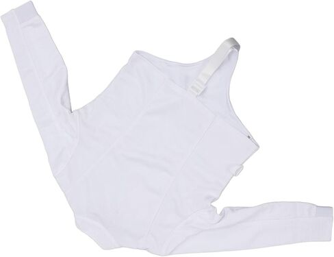 SUNGOOYUE Kids Fencing Jacket, Anti Stab Fabric Ice Silk Adjustable Training Jacket for Youth Fencers, CFA450N Protection Breathable Impact Proof Gear for Foil Epee Saber in Saudi Arabia