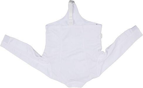 SUNGOOYUE Kids Fencing Jacket, Anti Stab Fabric Ice Silk Adjustable Training Jacket for Youth Fencers, CFA450N Protection Breathable Impact Proof Gear for Foil Epee Saber in Saudi Arabia