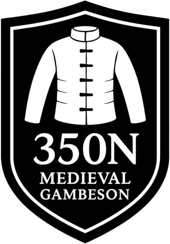 Quilted HEMA Gambeson Jacket – Padded Fencing Gear with Tie Fastenings for Medieval Combat Training. in Saudi Arabia
