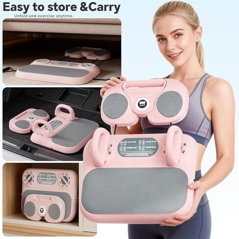 لوح إصلاح البيلاتيس من شيجينغ، معدات بيلاتيس قابلة للطي 6 في 1 للتمرين المنزلي مع الخشب، تدريب أساسي وكامل الجسم للنساء in Kuwait