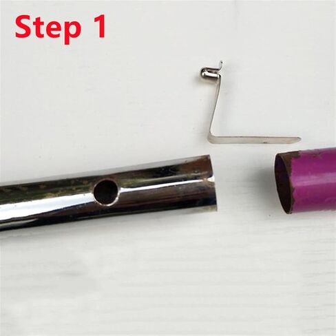 مشابك زنبركية مجوفة واحدة من Lkq-Compression، مجداف الكاياك، مشبك زنبركي، عمود الخيمة، أنبوب قفل، مظلة تلسكوبية لأنبوب قطر 20-25 مم، 50 قطعة، قوي متعدد الأغراض in Kuwait