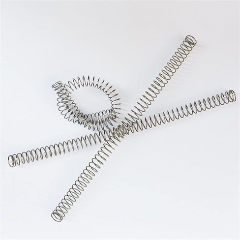 Lkq-Compression Spring Stainless Steel Small Wire Long Compression Spring, 0.5mm Wire Diameter*(3-10) mm Out Diameter*305mm Length, 3PCS, Sturdy Multipurpose(0.5x7x305mm) in Kuwait