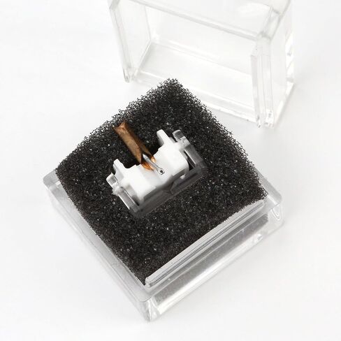 Diamond Needle Stylus Replacement for SHURE M44-7 N44-7 M44-3 M55E, DUAL DN305 DN306 M44G, GARRARD N44-7 Cartridge Turntable Phonograph Vinyl Record Player Accessories (WHITE) in Kuwait