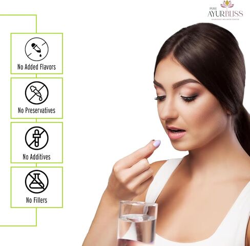 أقراص التريفالا، التريفالا العضوية لصحة الجهاز الهضمي، والتخلص من سموم الأمعاء ودعم صحة الأمعاء، مزيج الأيورفيدا مع أملا، هاريتاكي وبيبهيتاكي للحيوية، 500 مجم، عضوي 100% - 90 قطعة in Kuwait