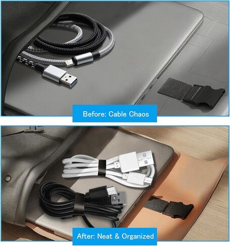 لفة خطافية وحلقة بطول 52.5 قدم × 1/2 بوصة - أشرطة إمساك ذاتية مزدوجة الجوانب، شريط خالٍ من المواد اللاصقة لإدارة الكابلات، أدوات تثبيت قابلة لإعادة الاستخدام للمنزل والمكتب والمشروعات اليدوية in Kuwait