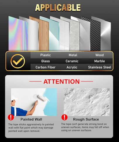 12 Sets Industrial Strength Hook and Loop Strips with Super Adhesive Heavy Duty, 3.6"x2"/3.15"x1.18"/ 2" Double-Sided Adhesive Strip, Heat Resistant Waterproof, Car Mats Outdoor or Indoor Use in Saudi Arabia