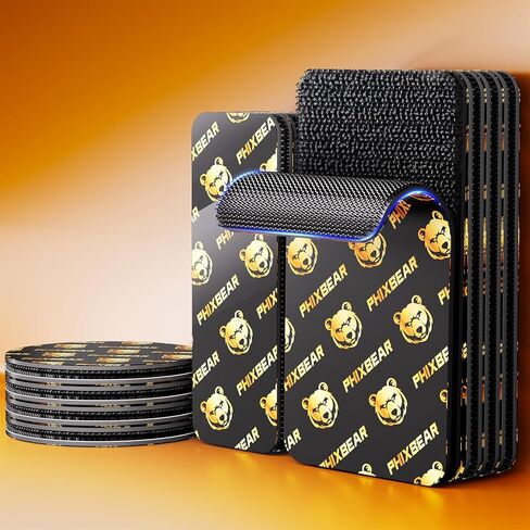 12 Sets Industrial Strength Hook and Loop Strips with Super Adhesive Heavy Duty, 3.6"x2"/3.15"x1.18"/ 2" Double-Sided Adhesive Strip, Heat Resistant Waterproof, Car Mats Outdoor or Indoor Use in Saudi Arabia